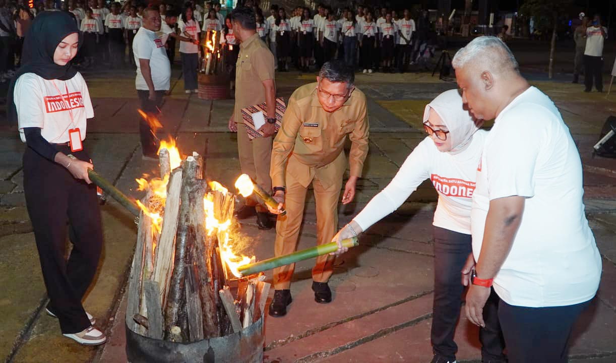 Ikuti Apel Songsong Hari Sumpah Pemuda, Wali Kota : Momentum Kebangkitan Bersama